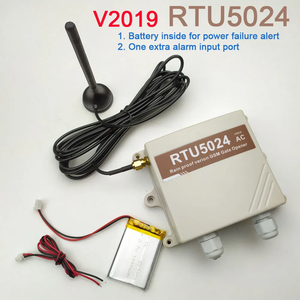 HUOBEI V2019 RTU5024 Водонепроницаемый Тип GSM качели раздвижные ворота открывалка реле дистанционного управления доступом открывалка двери