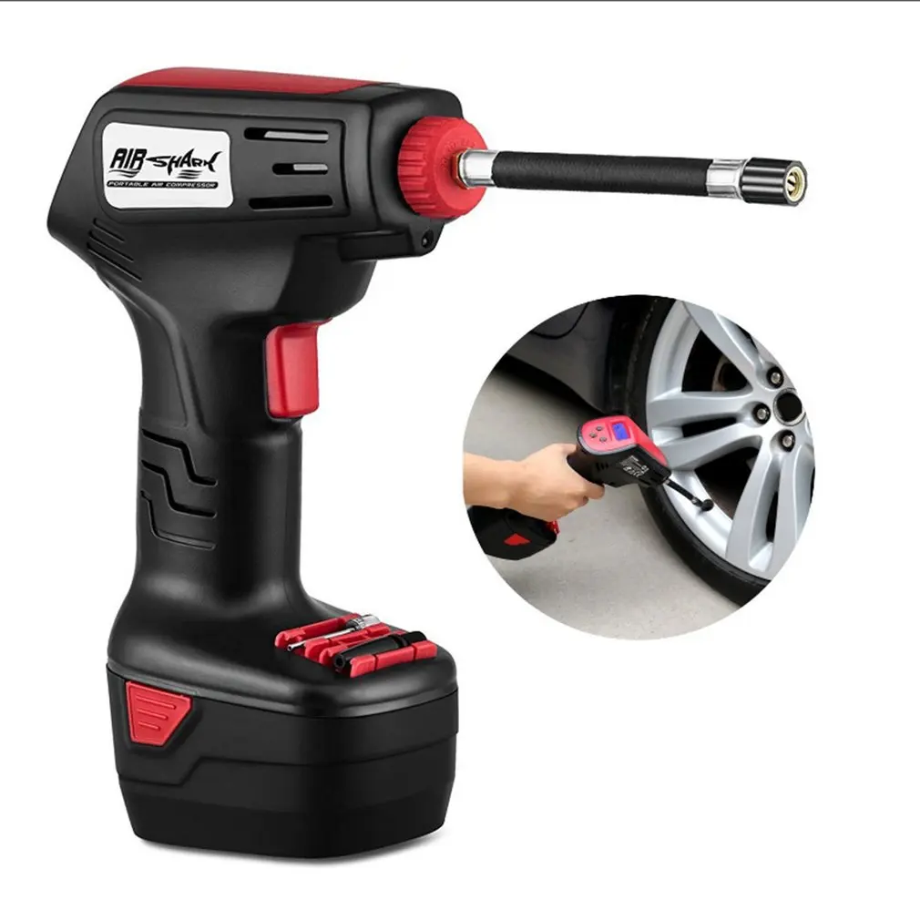 20L/MIN Digital Pump Inflator Electric Handheld Electric Vehicle Car