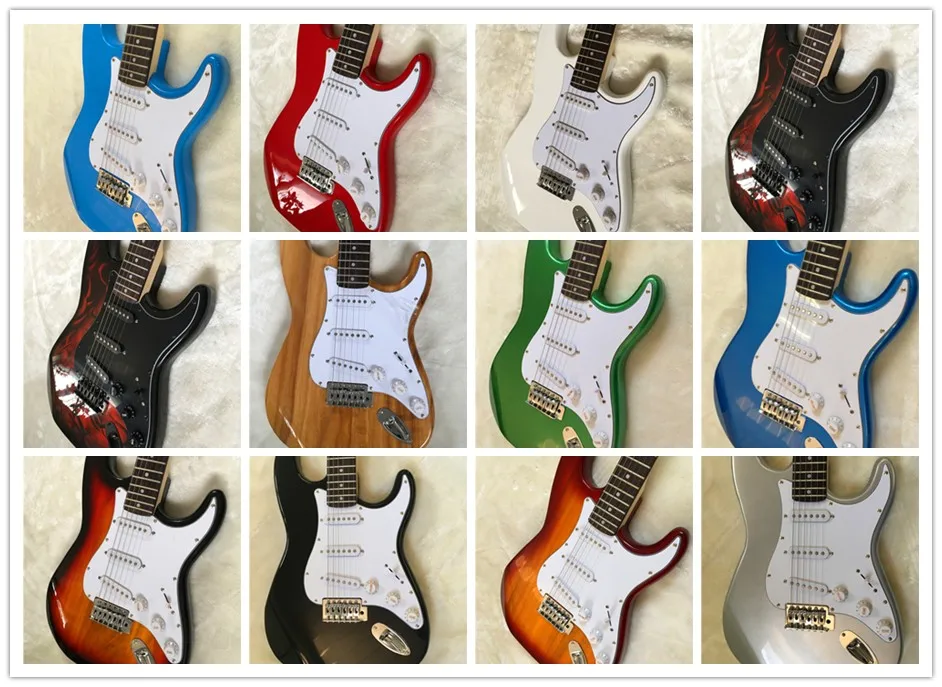 

Electric guitar/2019 new st more color guitar/guitar in china/free shipping/instock