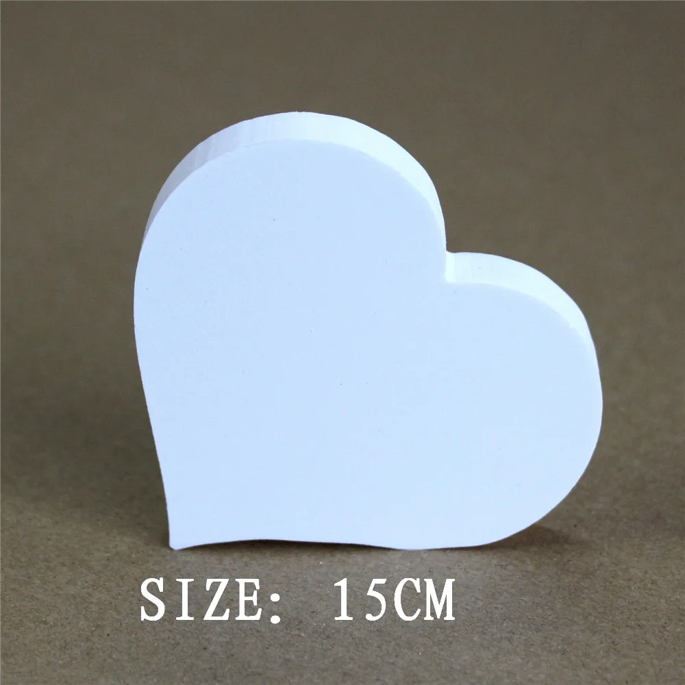 

15cm Artificial wood Wooden letters Butterfly crown heart ring Digital Number for Home wedding decoration Gift and Child's name