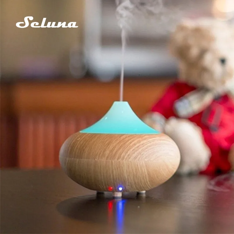 

Seluna Ultrasonic Air Humidifier Essential Oil Diffuser Colorful LED Light Aroma Lamp Aromatherapy Electric Diffuser Mist Maker