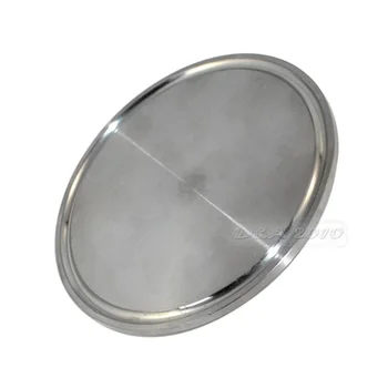 

FGHGF 3" OD 76mm Sanitary Blind Disk Flange End Caps fits 3" Tri Clamp Block Pipe Fittings SS316