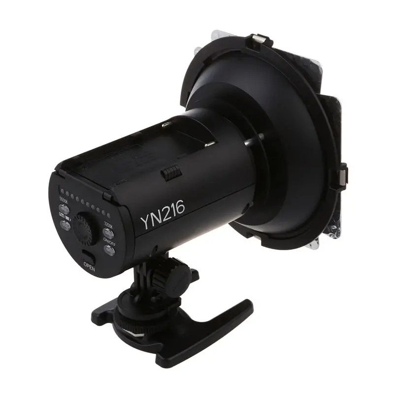 ABHU-YONGNUO YN216 3200 K-5500 K светодиодный светильник для видеокамеры с 4 цветными пластинами для камеры Canon Nikon DSLR