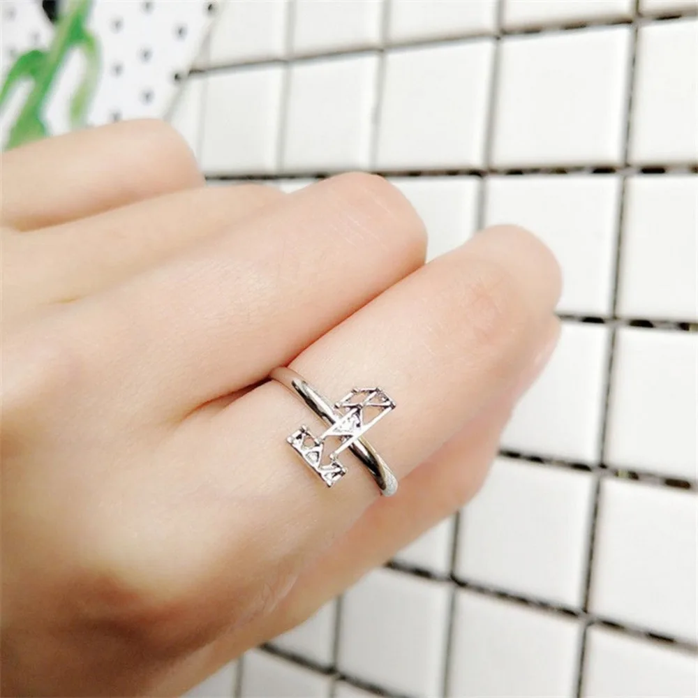 new Bts Bangtan Boys got7 wanna one twice Sign Ring Stainless steel ring