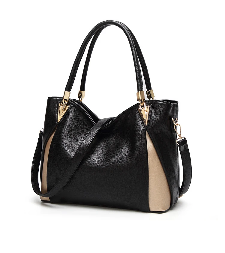 VMOHUO Solid High Quality Pu Leather Women Tote Bag Simple Design Fashion Female Bag Famous Brand Big Capacity Fashion Bags (4)