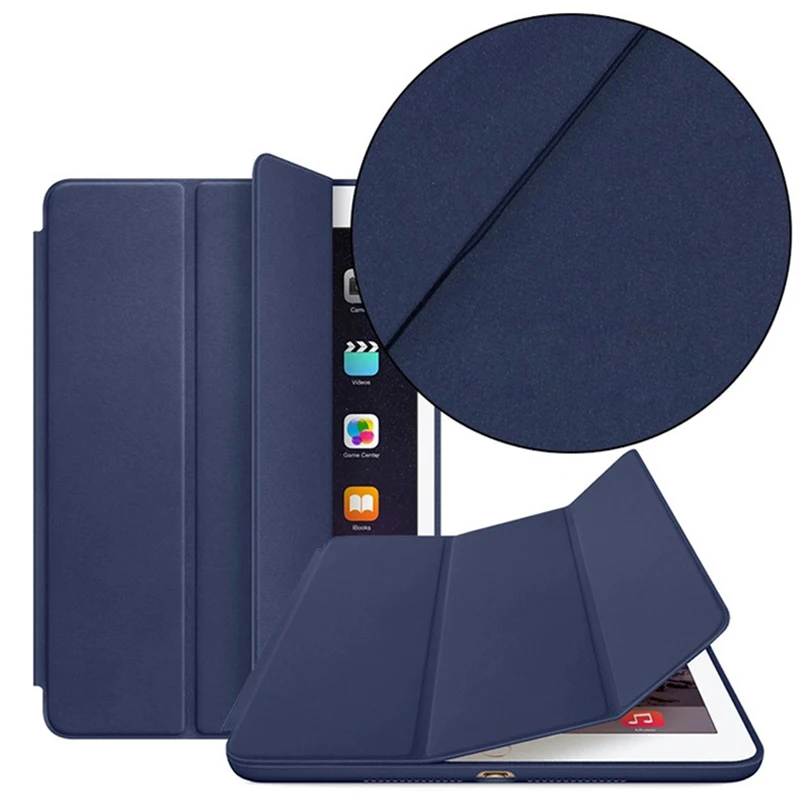 Чехол для планшета iPad mini 2 кожаный чехол с трехслойной подставкой смарт-чехол 4 5
