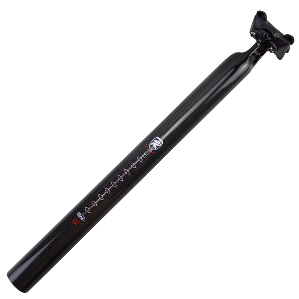 RXL SL Bicycle Mtb Seat Post Carbon 27.230.831.6mm Road Bike 3K Glossy  Bicycle Accessories Zero Offset All Carbon Seatpost   (5)