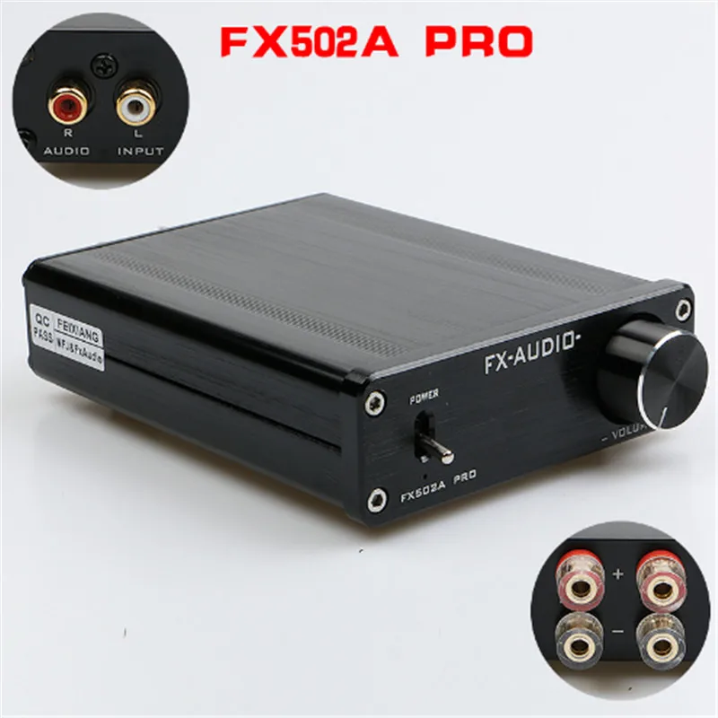 FX Audio FX502A PRO Hi Fi 2 0 TA2024 TA2021 чистого цифрового аудио высокого Мощность HIFI мини дома