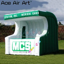 Nesest стиль надувные стоять Shell схема, стенд выставки, продукты магазин, стойло рекламные бут/освежения стойло для выставки