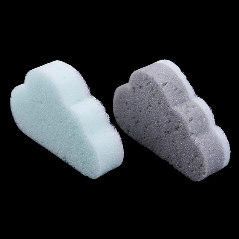 12x7.5 x2.5cm Cloud Shape Sponge Brush Household Cleaning Tools