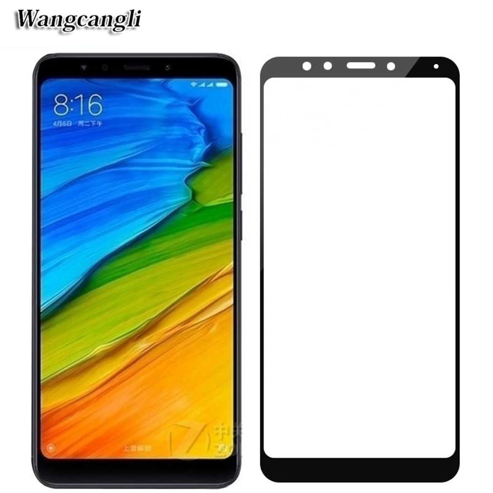 wangcangli-Hard-edge-for-xiaomi-redmi-5-plus-protective-glass-screen-protector-glass-for-xiomi-redmi