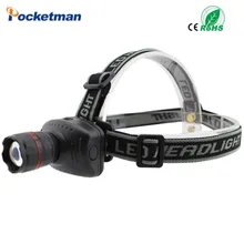 LED headlamp headlight flashlight head lamp light High Power Waterproof Cree Zoom Lamps Camping Hunting Bike Bicycle Moving