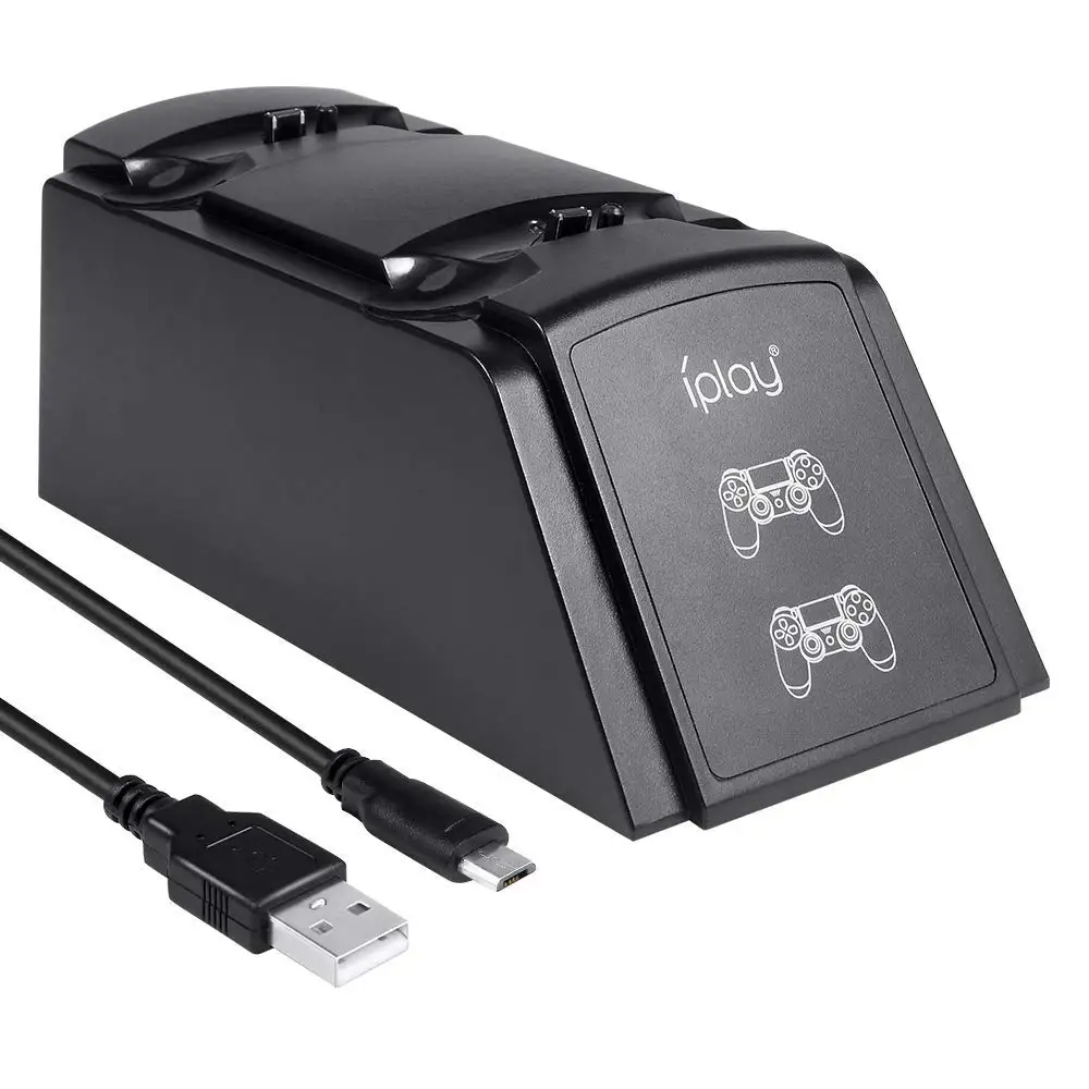 Cleswe зарядная станция GX04 Зарядная база для PS4/Slim/Pro контроллер | Электроника