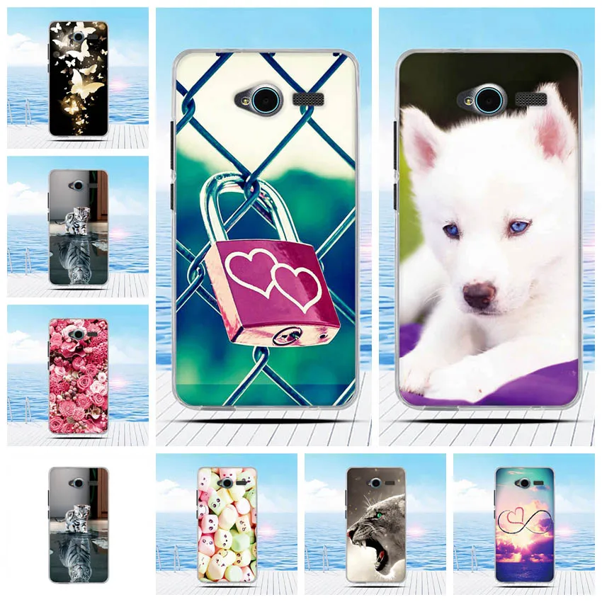 

For ZTE Blade L3 Case Cartoon 3D Relief Printing Pattern Back Cover TPU Soft Silicone Case