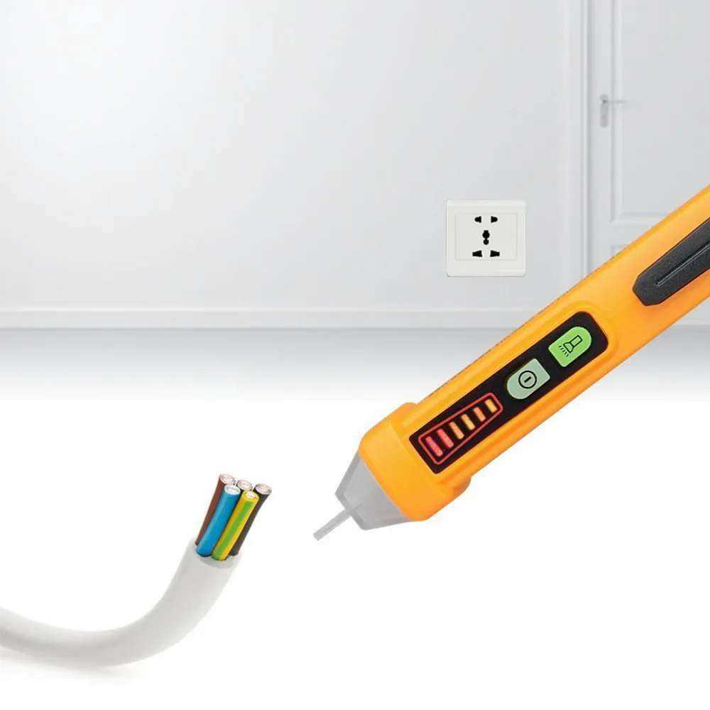 1PC Non contact Portable AC Voltage Tester Pen Shaped Detector with