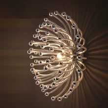 IWHD Simple Modern Wall Lamp Creative ABS LED Wall Light Fixtures For Bedside Wall Sconce Indoor Home Lighting Lamparas