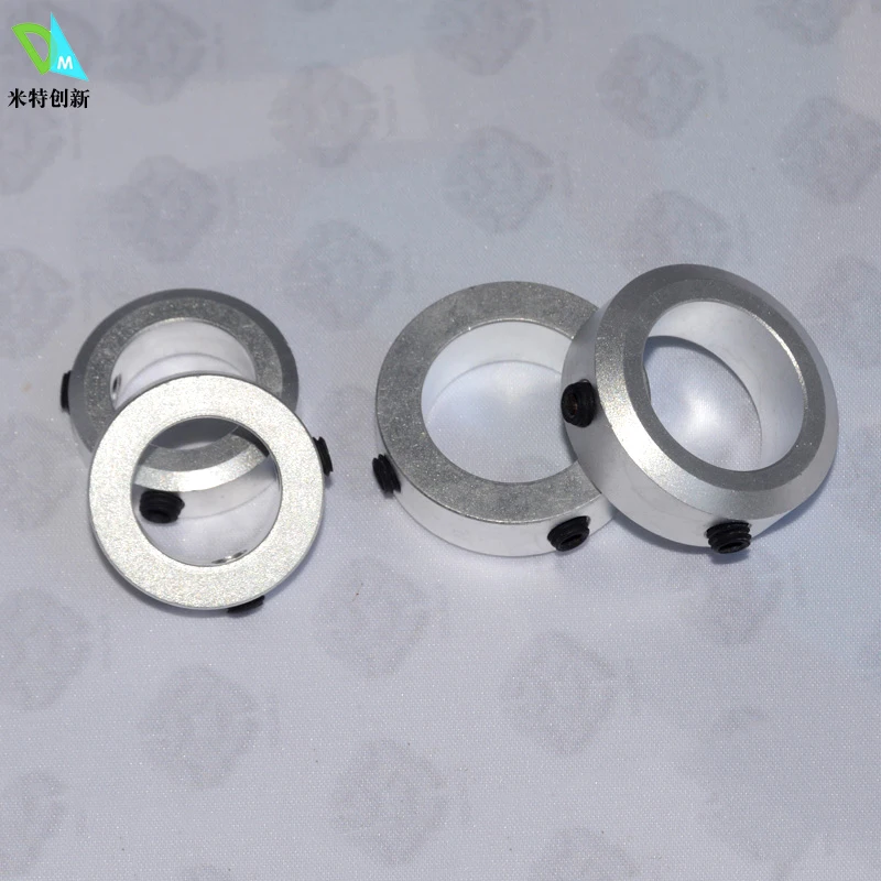 

Aluminum alloy shaft collar stop ring fixing ring limit ring bearing bush thrust ring stop screw