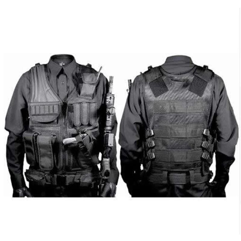 Мужской военный тактический жилет армейский Охотничий Жилет Molle для страйкбола