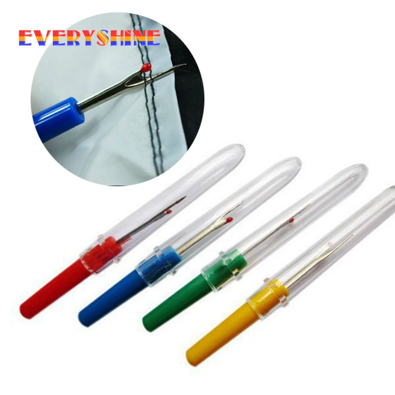 

2pcs/lot Sewing Tools Seam Ripper Stitch Picker Unpick Thread Cutter Cross Stitch Button Thread Picker Daily Supplies JK049