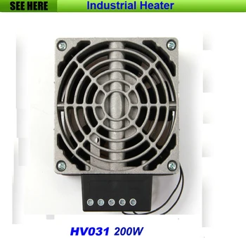 

200W Compact High Performance Industrial Heater, Electric Heater Industrial Electric Cabinet Heater (HV031-200W)