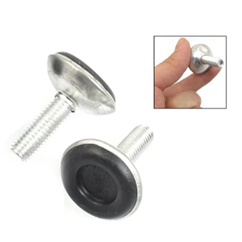 

NHBR 11 Pcs Screw On Type Furniture Glide Leveling Foot Adjuster 8mmx28mmx35mm