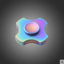 Мини изысканный четыре угла радуга цвет ручной Спиннер Непоседа медь EDC СДВГ Анти Стресс стол фокус декомпрессионная игрушка