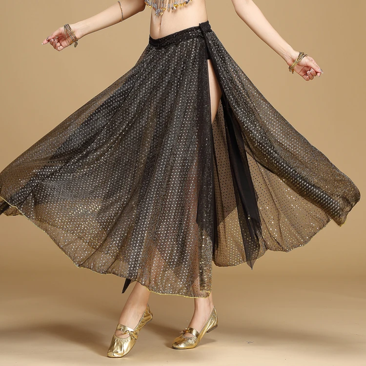 Buy New styles! mesh belly dance skirt women