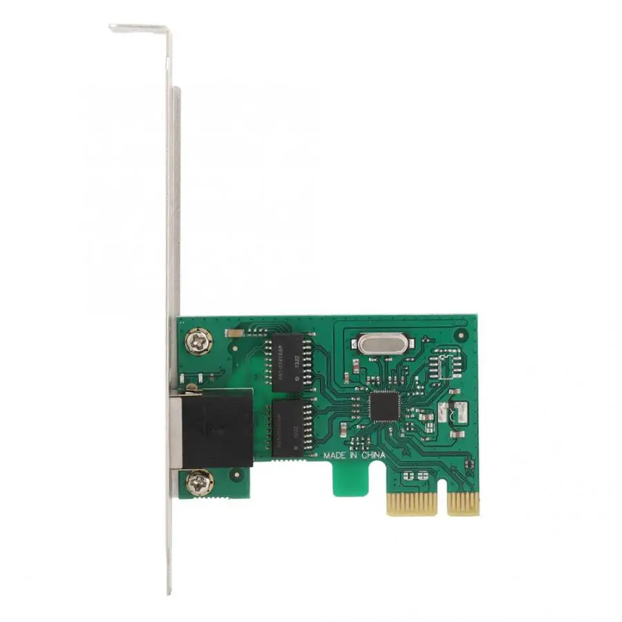 1000Mbps RTL8111F Processor Gigabit PCI-E Single Port Desktop Network Server Adapter