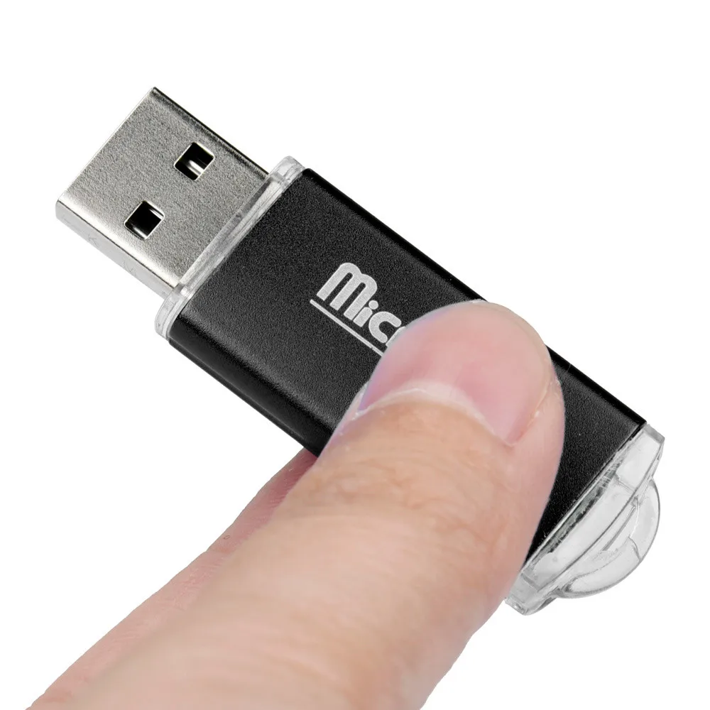 Mosunx заводская цена нового Портативный USB 2.0 адаптер Micro SD Карта памяти SDHC читатель 0307 Прямая доставка