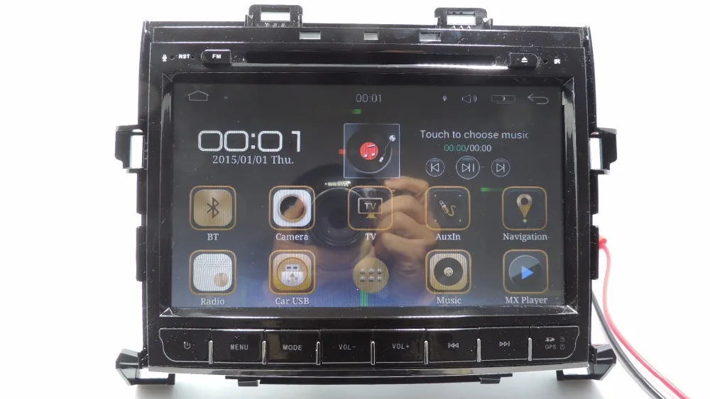 "YOKOTRON" " сенсорный Авторадио Android 5,1 Автомагнитола RDS DVD для Toyota Alphard 20ser Vellfire 2010 2011+ gps+ камера заднего вида