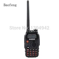 2-PCS новый черный Baofeng uv-a52 Двухканальные рации VHF/UHF dual-band136-174mhz и 400-520 мГц любитель двухстороннее Радио с бесплатная доставка