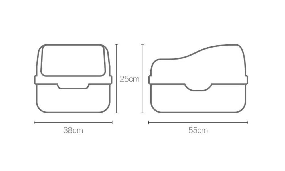 Полуоткрытая коробка для кошачьего туалета товары для домашних животных от Xiaomi Youpin