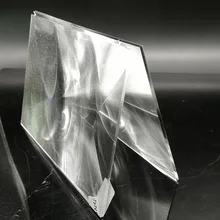 Готов к отправке 130*80 мм фокусное расстояние 80 мм PMMA пластиковая линза Френеля