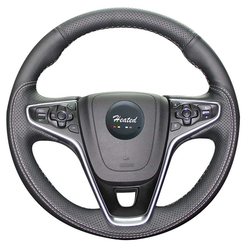 Microfiber leather Auto wheel steering cover for Buick Regal Opel Insignia 2014 2015 Braided on the steering wheel Microfiber leather Auto wheel steering cover for Buick Regal Opel Insignia 2014 2015 Braided on the steering wheel