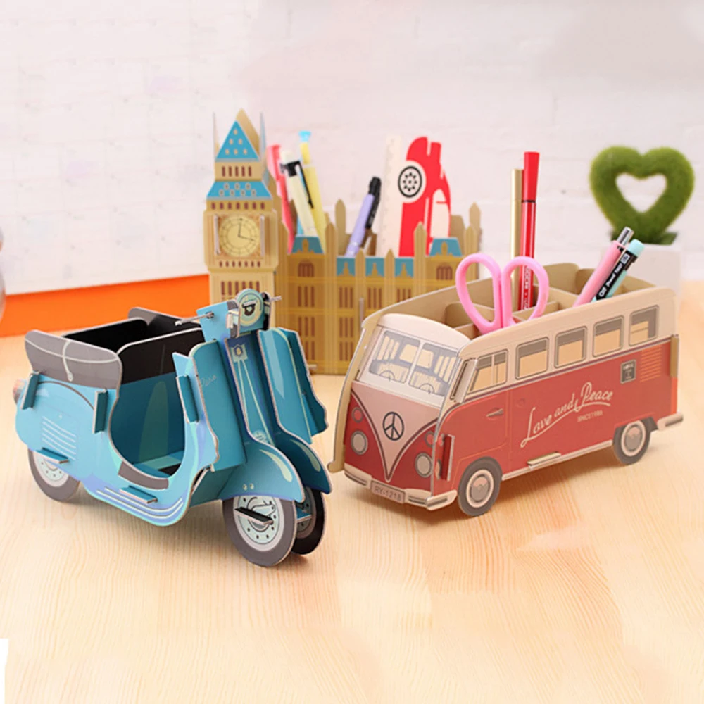 

Creative Wooden Piano Desktop Makeup Organizer Storage Box Remote Control Pen Sundries Decoration Container Office Accessories