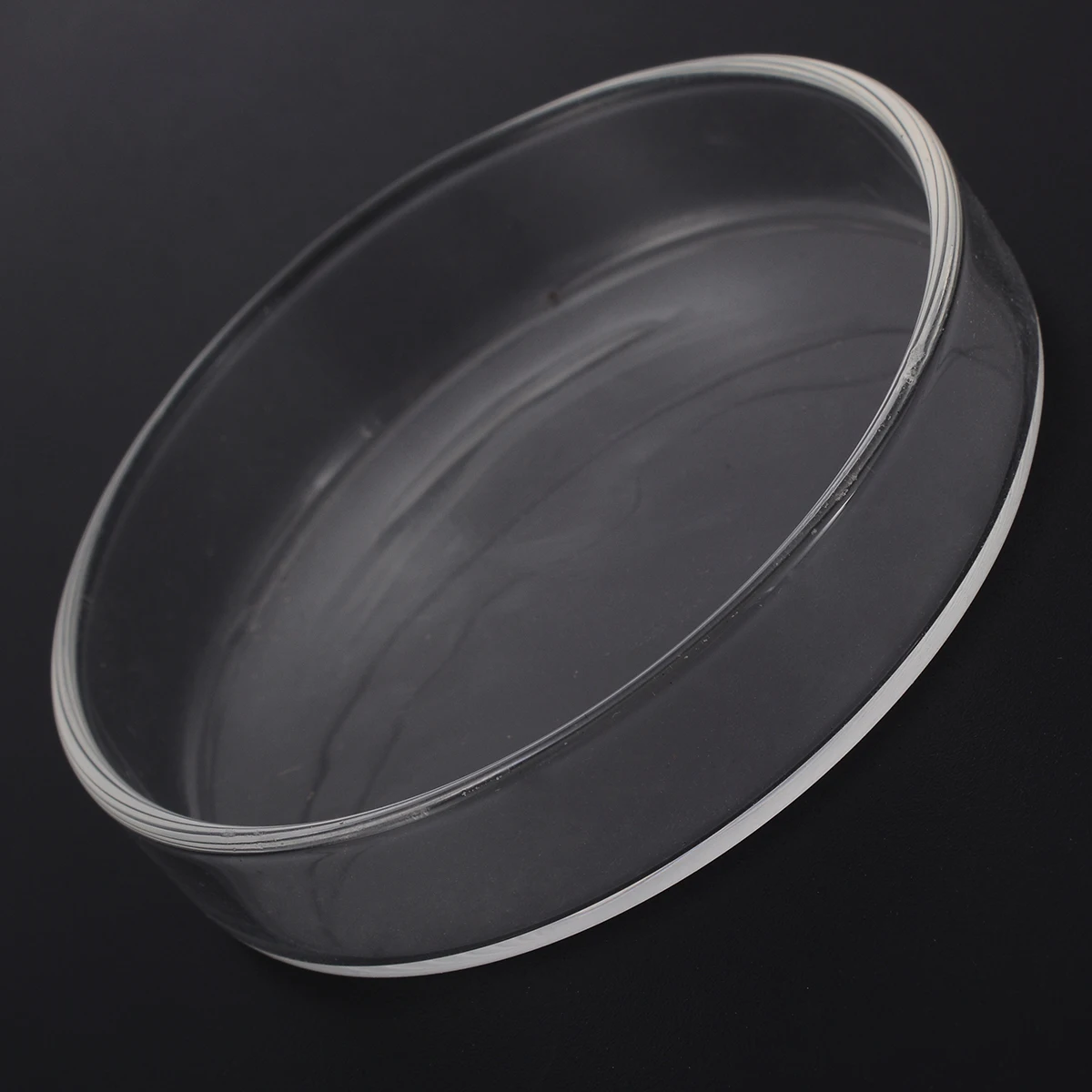 Clear Acrylic Shrimp Feeding Food Dish Feeder Container for Aquarium Fish Tank 6.5cm x 1.5cm