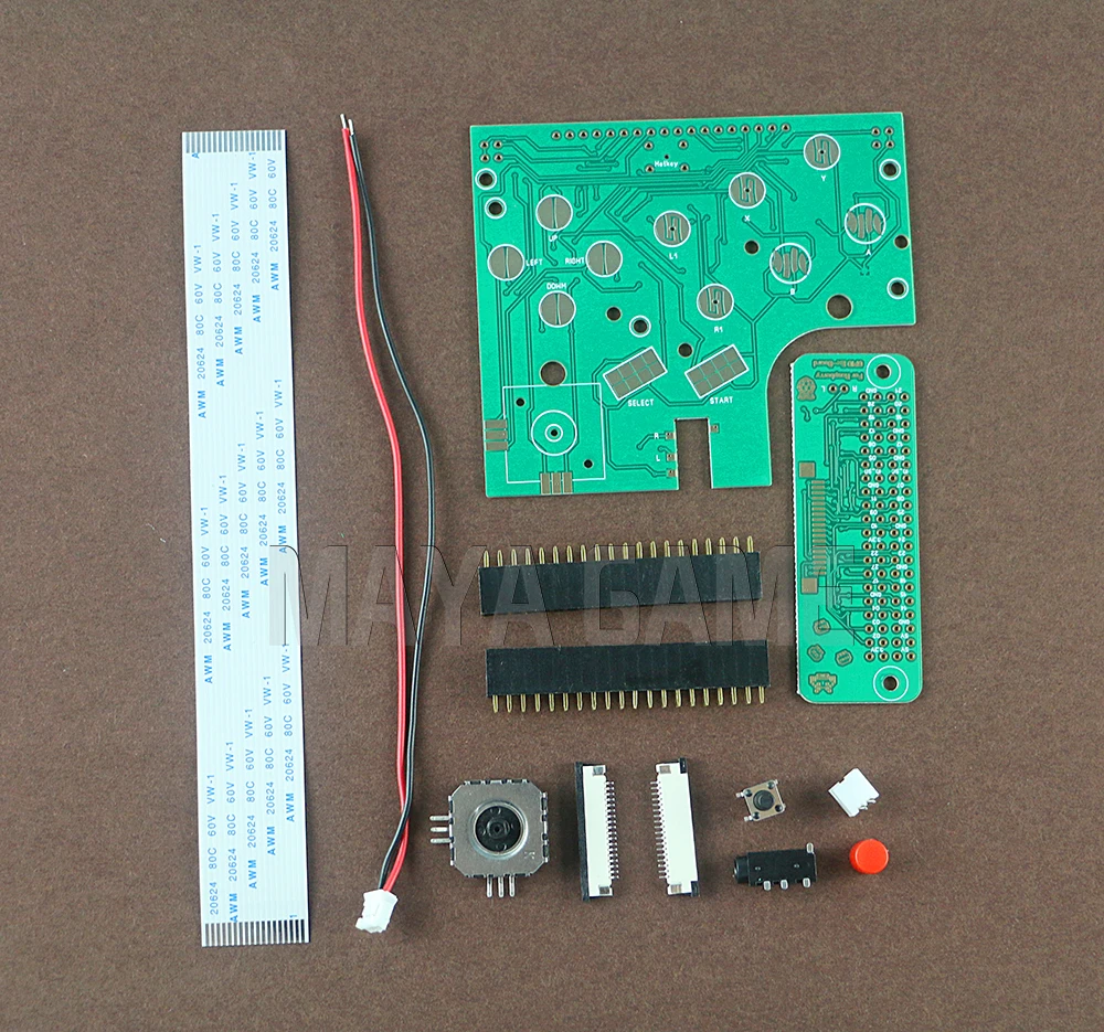 5 комплектов DIY 6 кнопок печатной платы переключатель провода Соединительный комплект для Raspberry Pi GBZ для Game Boy GB Zero GBO DMG-001