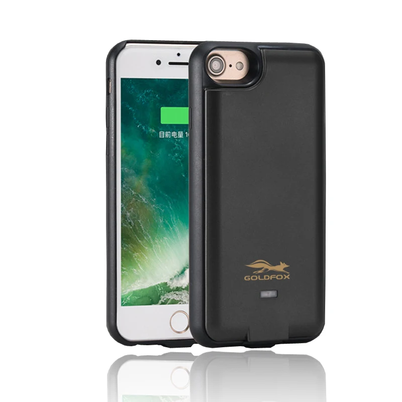 Kopen 3000 mah Extra Pack Telefoon Batterij Oplader Voor Iphone 6 6 s 7 Power Bank Case Telefoon Oplader Cover Cases 4.7 inch