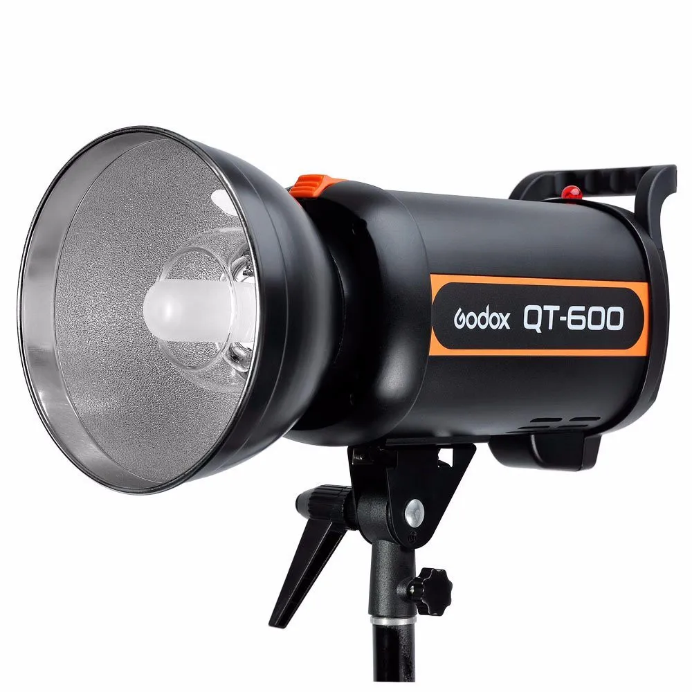 Godox qt-600 Скорость Студия Строб вспышка света Освещение лампы Глава AC100-120V/60 Гц 600 Вт 600ws