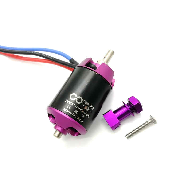 Powerfun 90 мм EDF 6S 8S 1100/1450kv Ducted Fan W/ Motor + 12 Blade Propeller Engine Set Fr FPV RC Model Duct Aircraft D3541 Motor|Детали и
