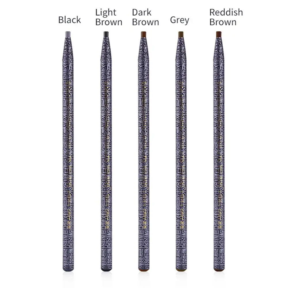 

1pc Microblading Eyebrow Tattoo Pen Waterproof Permanent Makeup Eye brow Pencil Positioning Lip Eyebrow cejas maquillaje