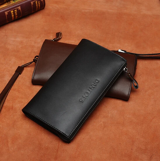 

X-Online hot sale good quality man wallet male fashion zipper purse men day clutch