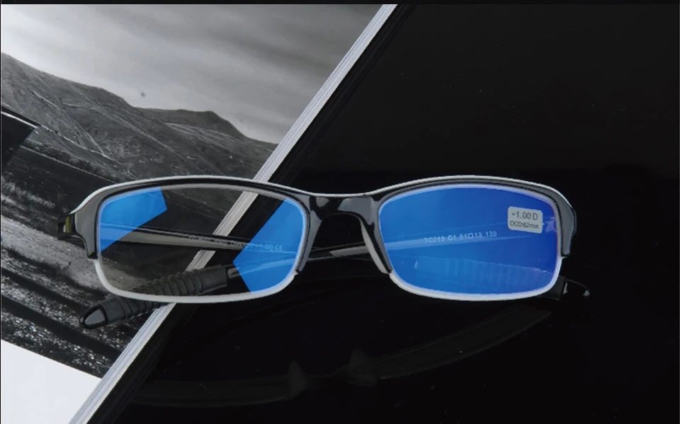Guanhao, модный итальянский дизайн, складные очки для чтения TR 90, оправа для мужчин и женщин, анти-синий светильник, пластиковые тонкие очки