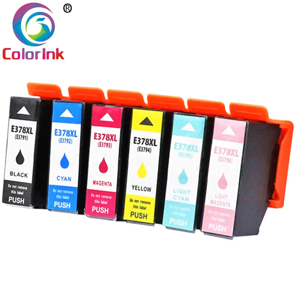 Чернильный картридж ColorInk для Epson 378XL чернильный 378 зеркального фотографического