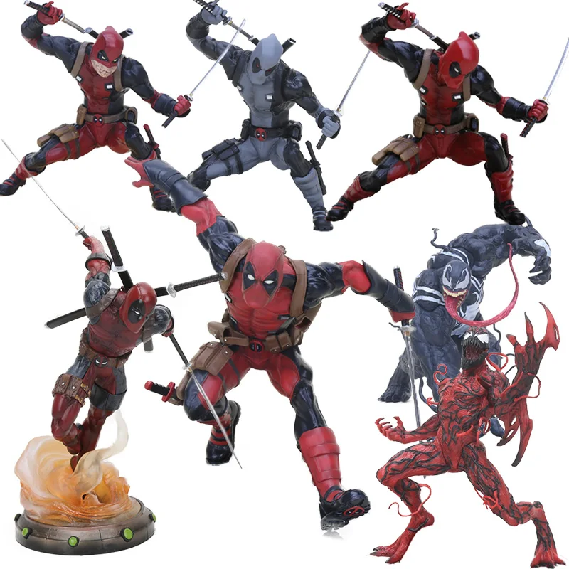 Экшн фигурка из ПВХ Дэдпул 12 27 см статуя Веном ARTFX масштаб 1/10 предварительно