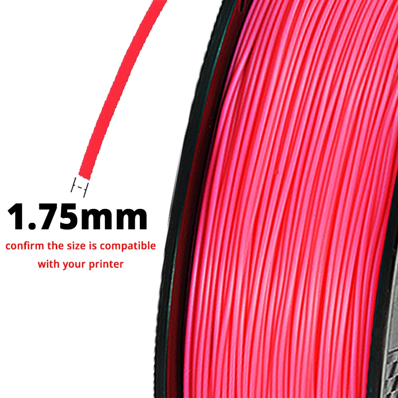Topzeal Filamento Premium Impressora 1.75mm 1 kg Carretel Melancia-cor Vermelha Abs 3d - Imagem 4