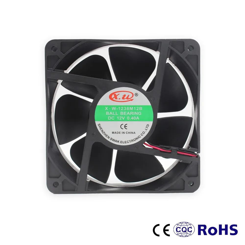

120mm Fan 120x120x38 12V DC Brushless Fan 12038