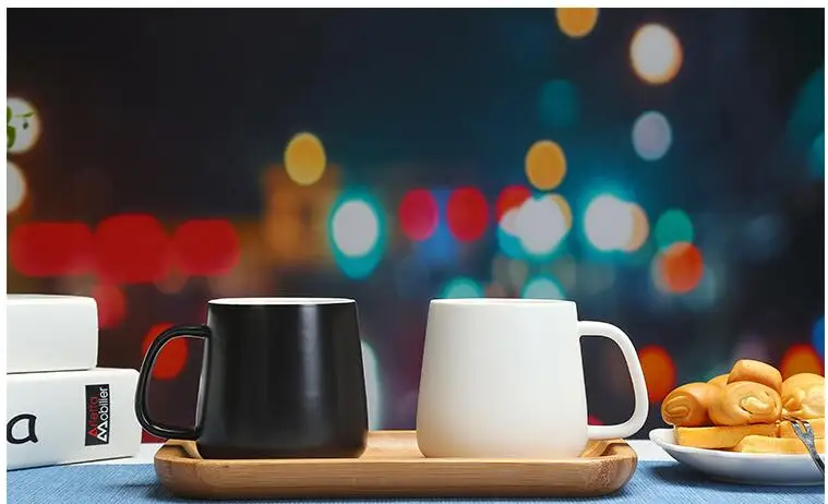 Короткая черная, белая кружка, гончарная керамика, чашка, молоко, чай, кофе, кружка, Личный офис, домашняя чашка, подарок для друга, любимого