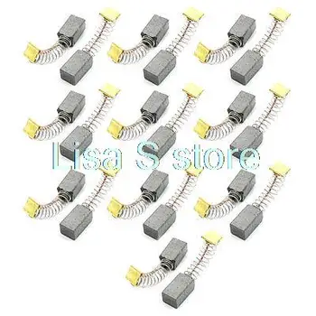 

15/32" x 7/25" x 1/4" Motor Carbon Brush Motorcarbon 10 Pairs