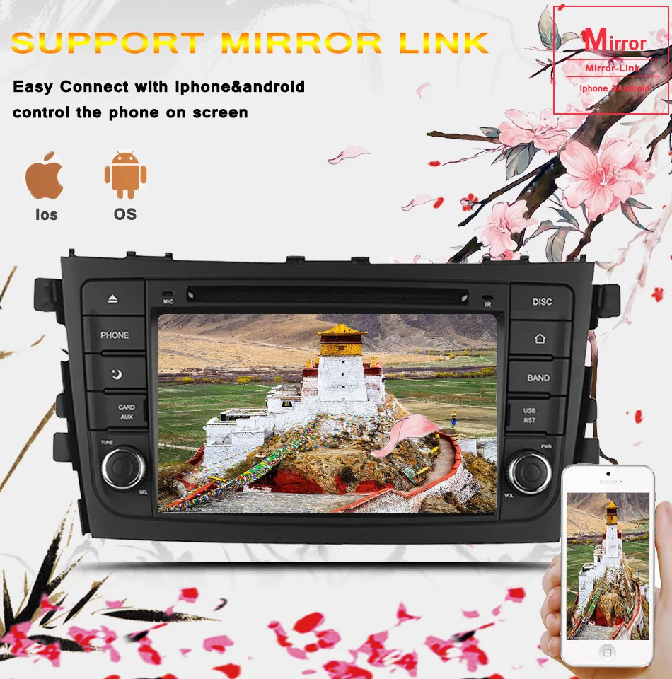 Sale 8Core Android 9.0 4GB Ram Car dvd video player pc audio a/v gps glonass headunit For Suzuki CELERIO 2015+ RDS USB SD AUX BT SWC 5